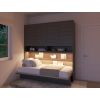 BED CONCEPT dub dunin nadstavec bc 11 zostava osvetlena