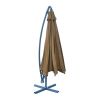 8080 slnecnik hnedy 350cm zlozeny