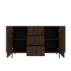 OVALIA dub dunin komoda 2F3S otvorena