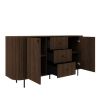 OVALIA dub dunin komoda 2F3S otvorena priestranna
