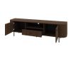 OVALIA dub dunin tv stolik 2F1S priestranny otvoreny