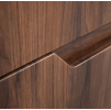 MODERN kupelnova skrinka 60cm detail vyrezu zasuvky