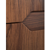 MODERN vysoka skrinka detail dvierok