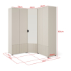 KREO predsien cashmere 11 rozmery