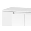 detail dokonalého prevedenia bielej skrinky Selene 18